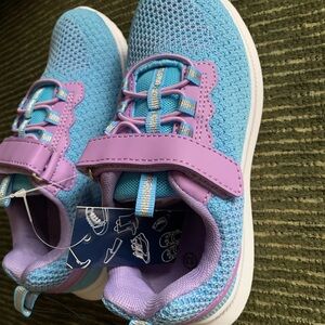 Kids Blue and Purple Sneakers